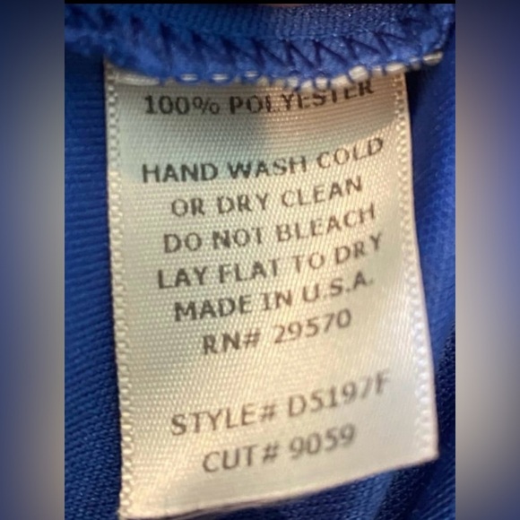 ONE SHOULDER cocktail dress with shear sleeve Size M - Picture 4 of 4